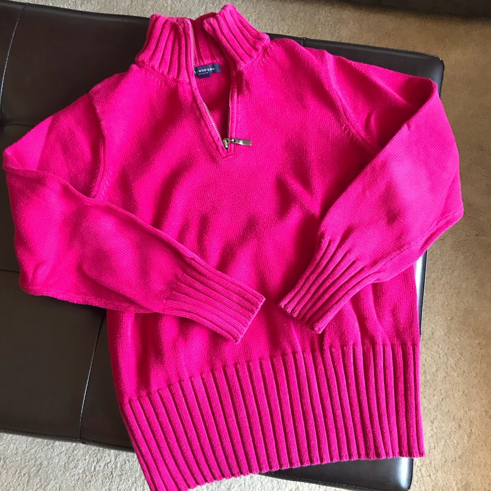 Lands End cotton sweater.